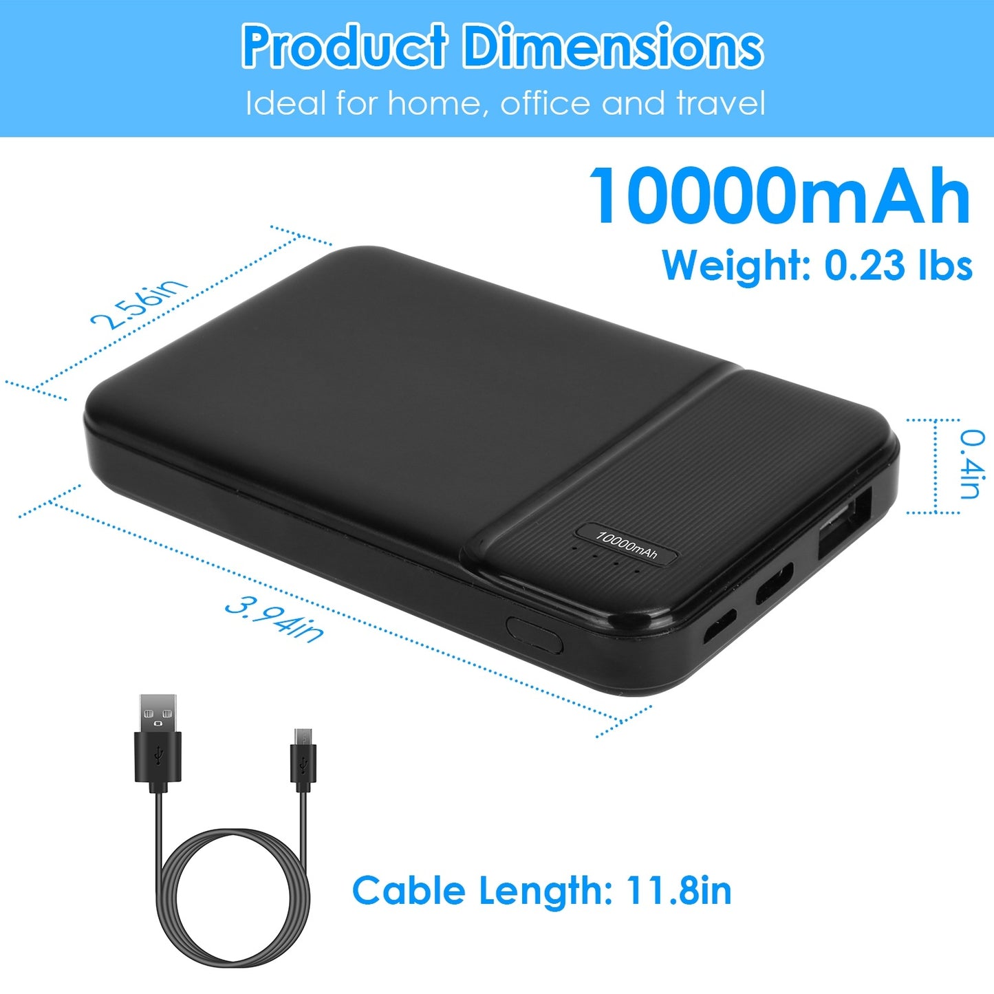 PD 22.5 W Fast‑Charge Power Bank – 10 K / 20 K / 30 K mAh