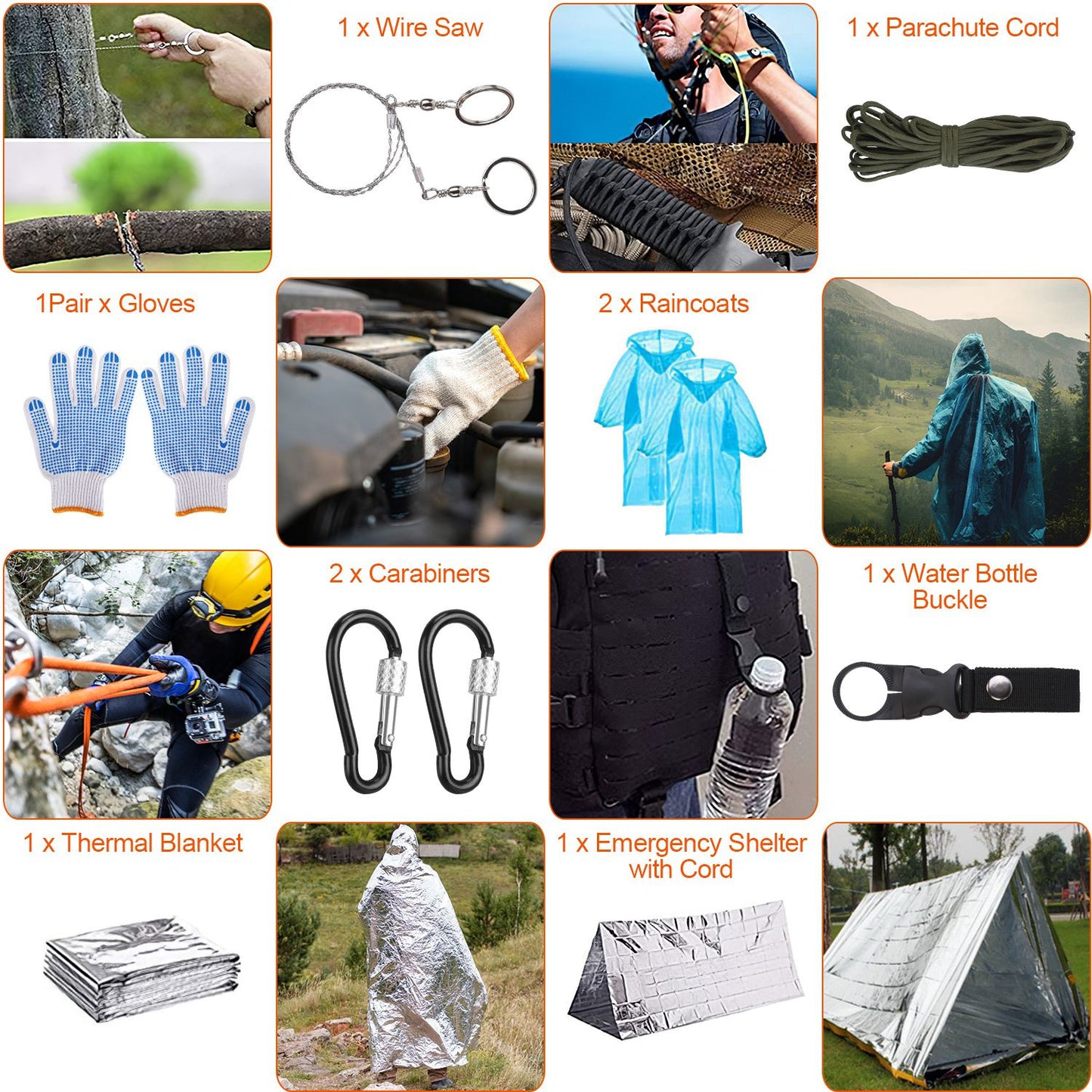 125-In-1 Complete Emergency Readiness Bag