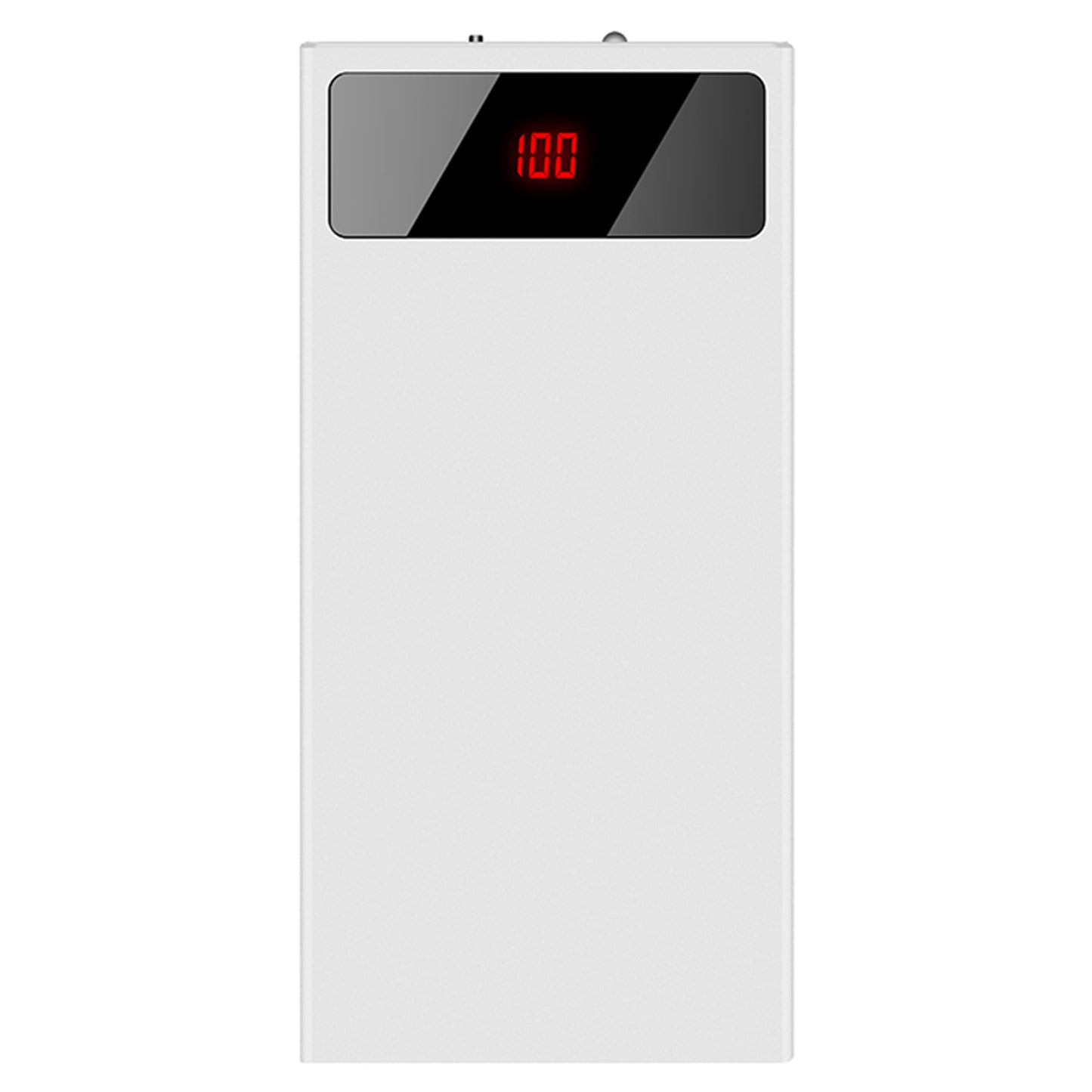 Ultra‑Slim 20 000 mAh Dual‑USB Power Bank – LED Display & Flashlight