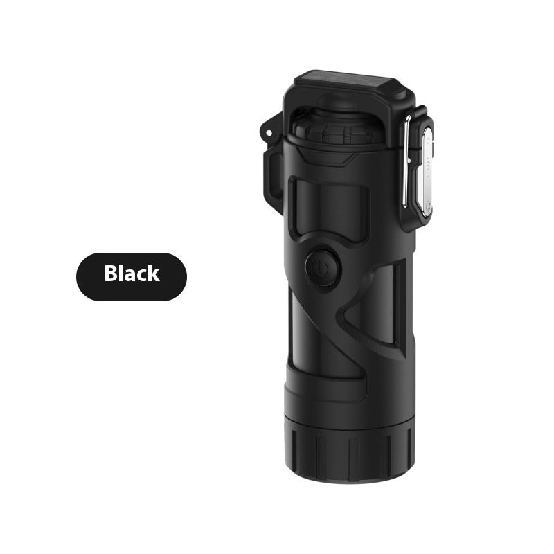 Rechargeable Waterproof Arc Lighter W/ Flashlight