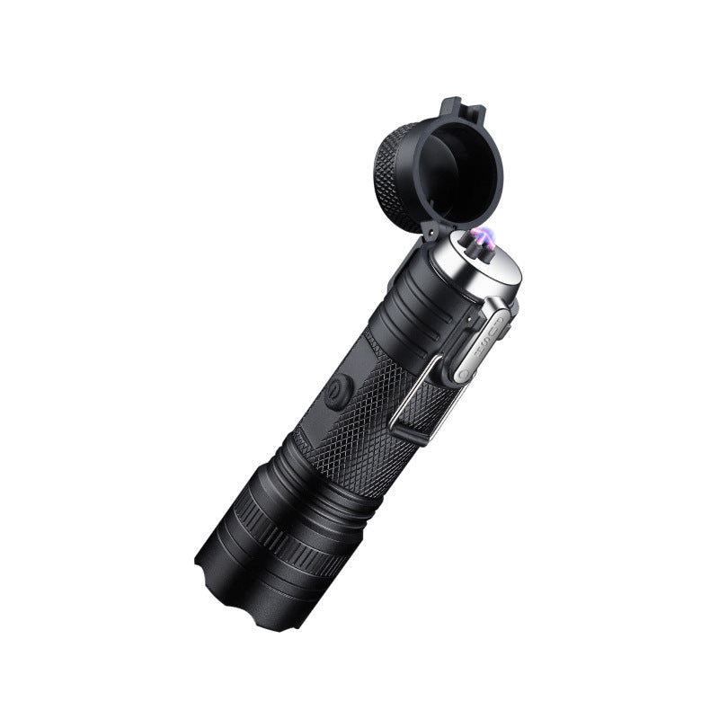 Arc Plasma Flashlight Lighter – Rechargeable & Waterproof