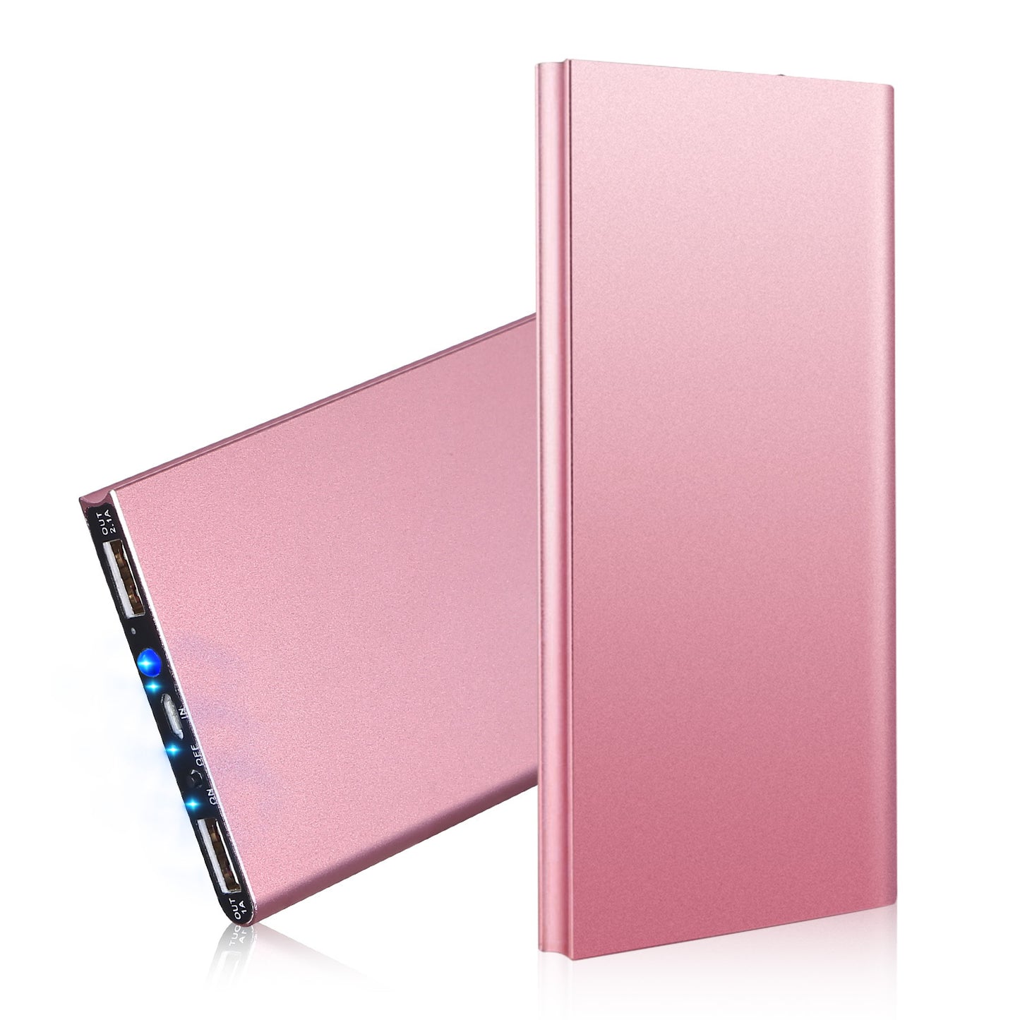 Ultra‑Thin 20 000 mAh Power Bank – Dual USB, LED Display & Flashlight