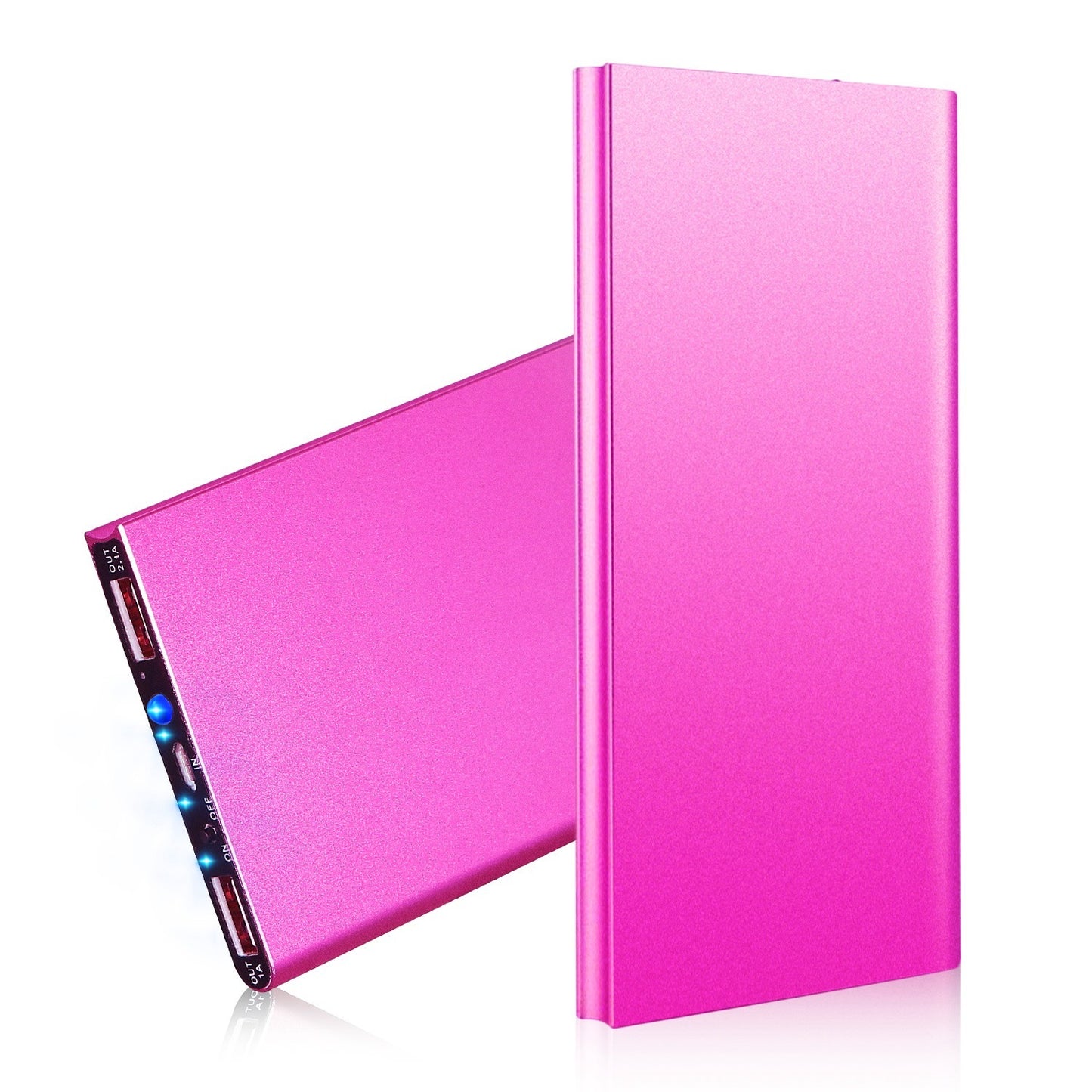 Ultra‑Thin 20 000 mAh Power Bank – Dual USB, LED Display & Flashlight