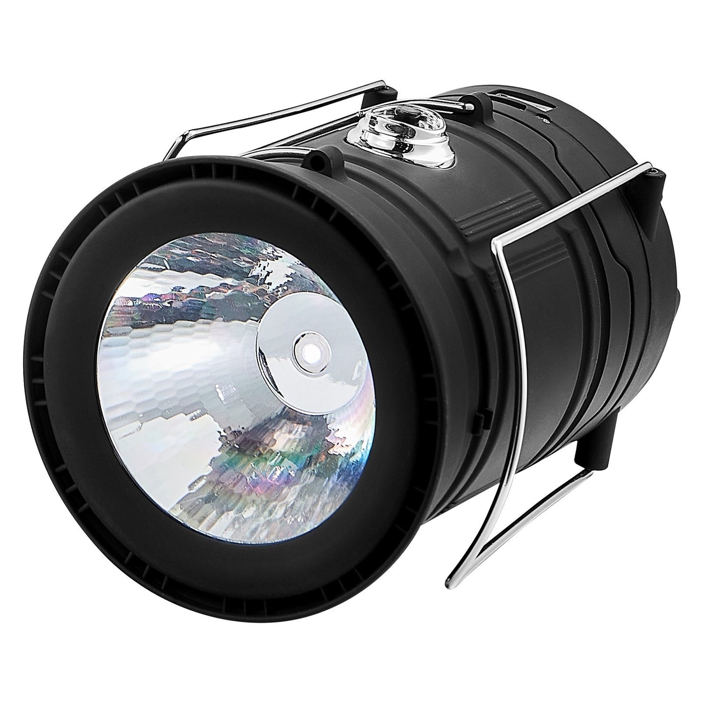 4-Pack Solar Rechargeable Lanterns with Flashlight Mode