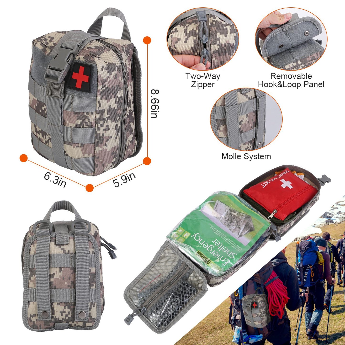 125-In-1 Complete Emergency Readiness Bag