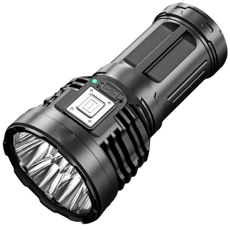 8-LED Rechargeable Flashlight | IPX6 Waterproof Emergency Light