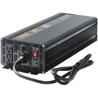2500W Backup Power Inverter – Battery-Ready, Auto Switch, Pure Sine Wave