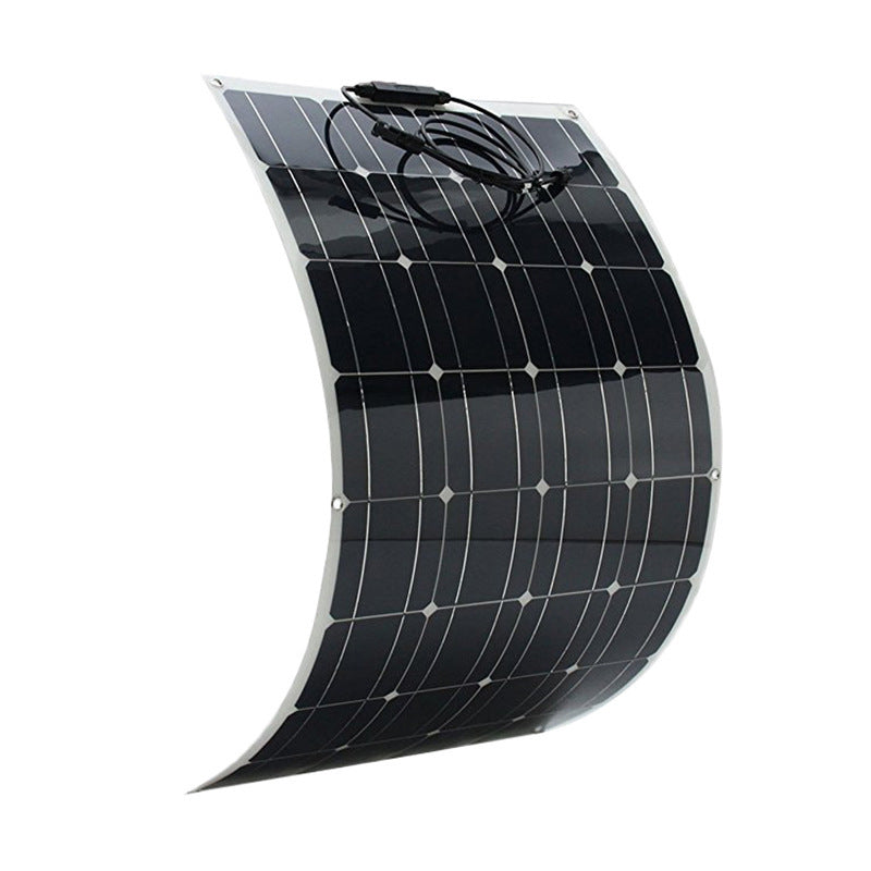 100W Flexible Monocrystalline Solar Panel – Emergency Power Backup