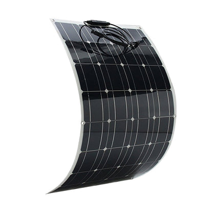 100W Flexible Monocrystalline Solar Panel – Emergency Power Backup