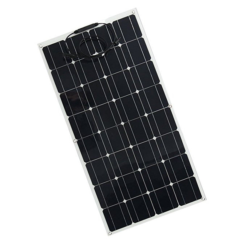 100W Flexible Monocrystalline Solar Panel – Emergency Power Backup