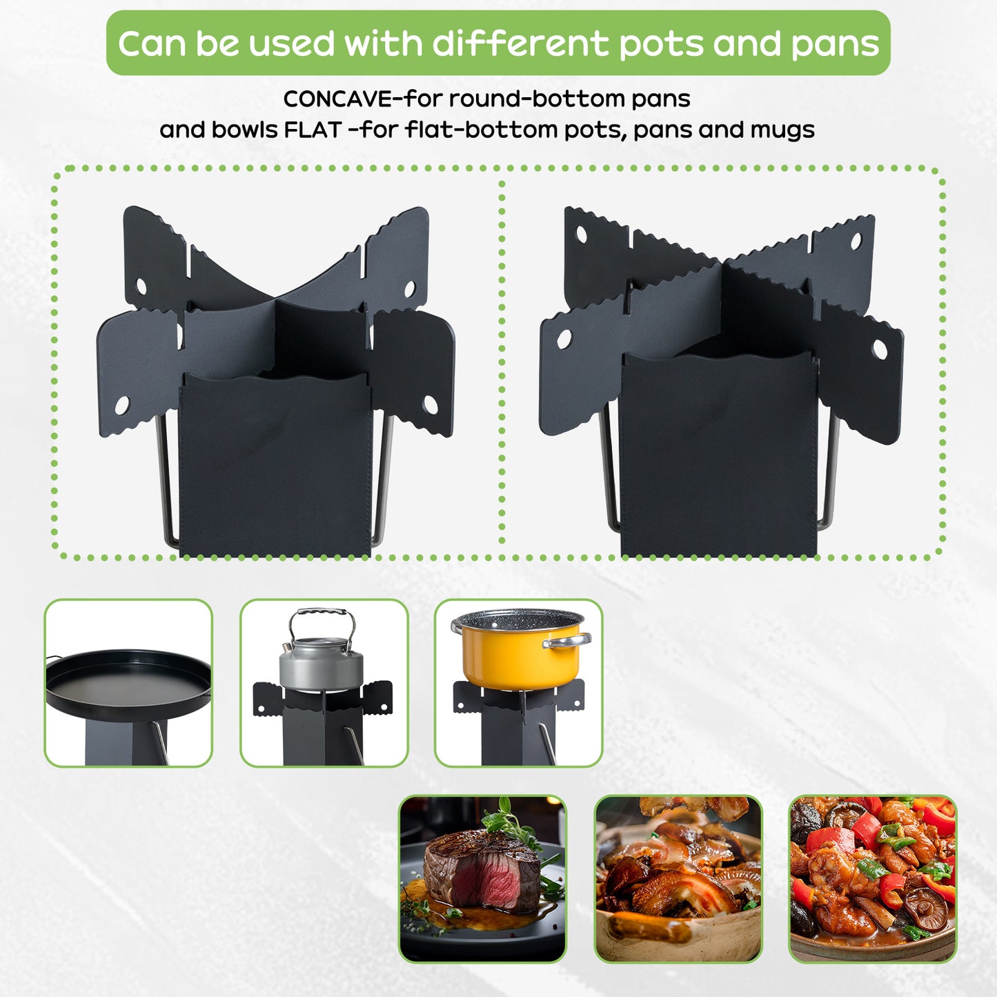 Steel Rocket Stove – Blackout Solid Fuel Cooker