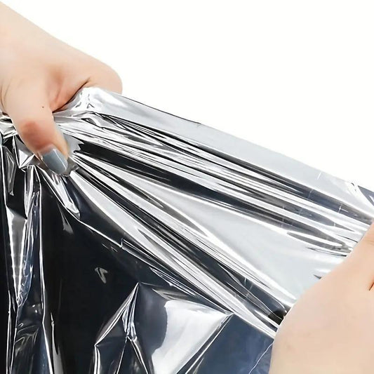 8-Pack Emergency Thermal Survival Blankets – Waterproof, Heat Reflective
