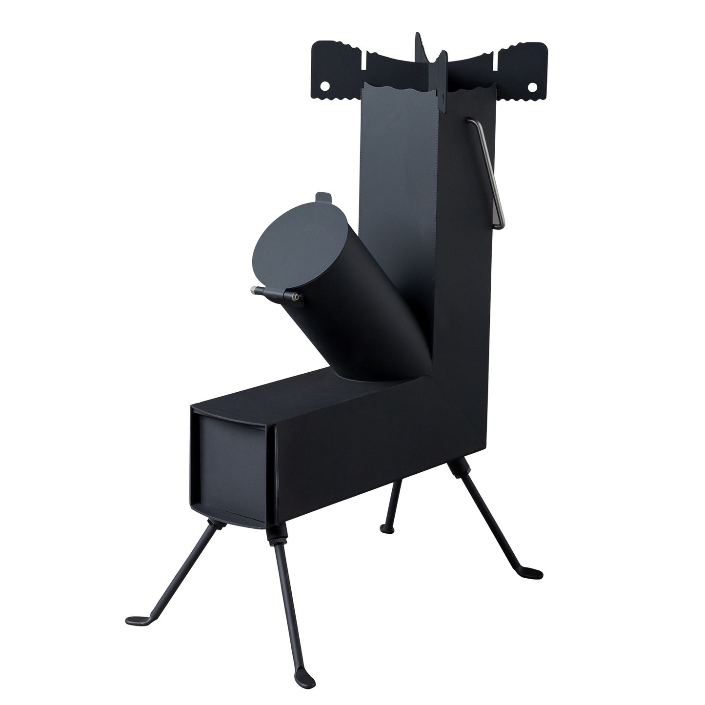 Steel Rocket Stove – Blackout Solid Fuel Cooker