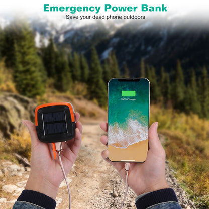 Solar Collapsible Lantern – USB & Solar Rechargeable | IP65 Rated