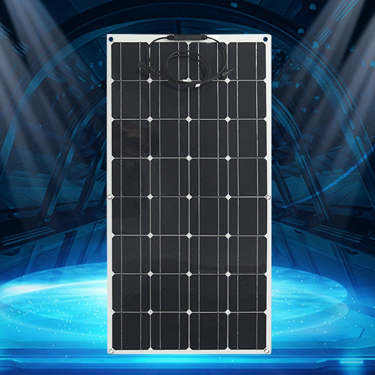 100W Flexible Monocrystalline Solar Panel – Emergency Power Backup