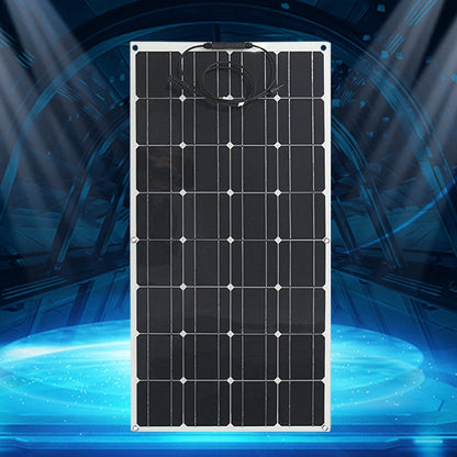 100W Flexible Monocrystalline Solar Panel – Emergency Power Backup